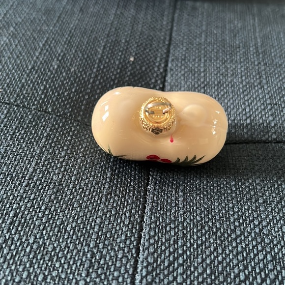 Vintage boxed set of 4 Kurt Adler hand crafted heart shaped Christmas ornaments - Picture 7 of 13